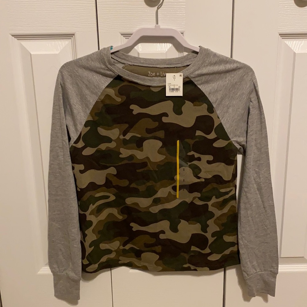 Zoe+Liv Camo Shirt